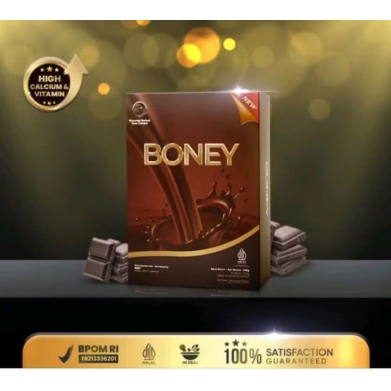 

0Susu Boney - Susu Peninggi Badan Terbaik Asli Original /Capai Tinggi Impian Dengan Boney BPOM APROVED - 1 Box