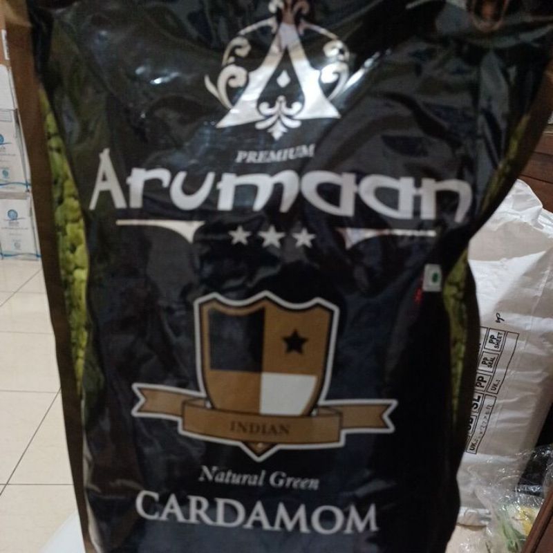 

Kapulaga india Kapol 1kg Bumbu rempah import cardamon