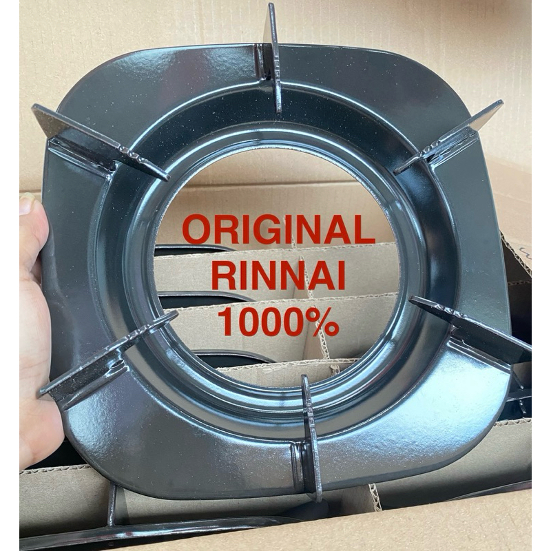 Tatakan kompor gas rinnai kaki 6, kaki 4, bulat original 1000%