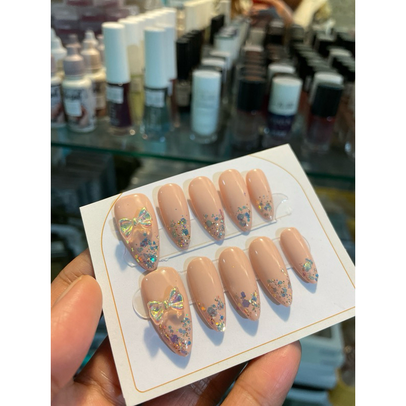 Kuku palsu jempol pita size M