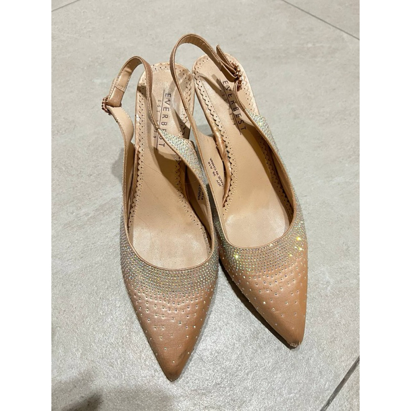 [preloved] everbest sandal high heels 7cm size 39