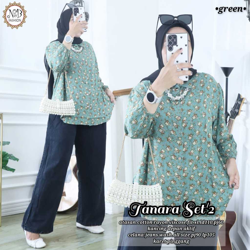 Pakaian Wanita HQ TANARA SET 2 From N&B FASHION STORE