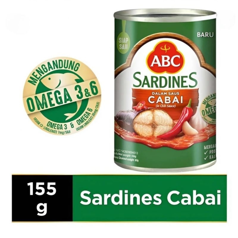 

ABC Sarden Cabai 155G