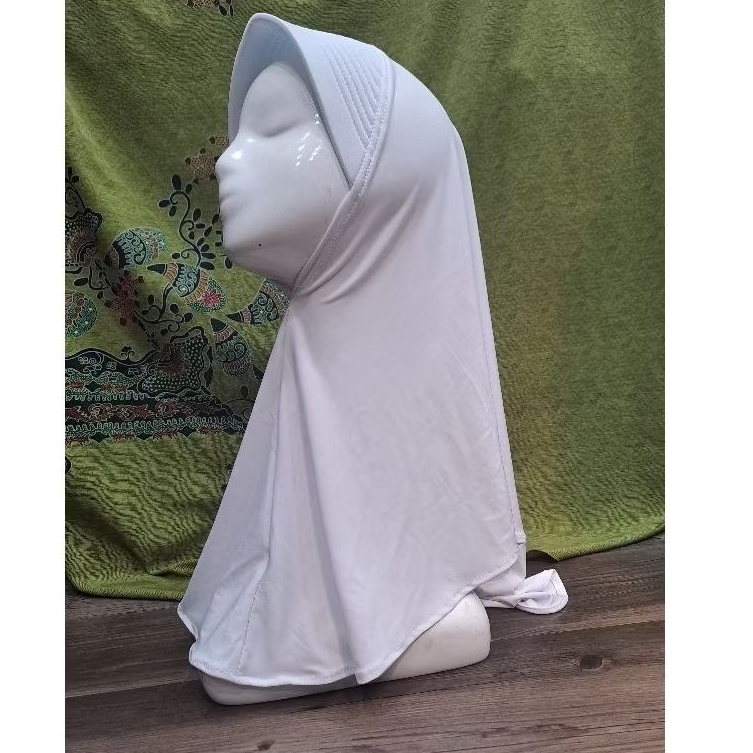 SNADA Original,Bergo Sekolah Ukuran M, Bergo Original Snada Size M Bergo Pet Tebal, Bergo Sport M Be