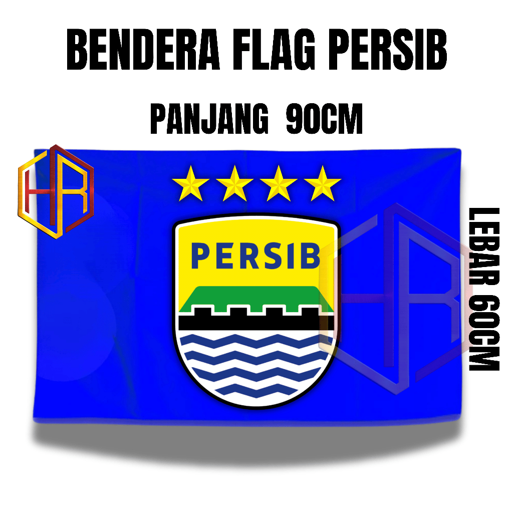Bendera Persib 90x60 Bendera Tangan Persib 23x15 Bendera Viking Persib 90x60 Bendera Persib Bandung