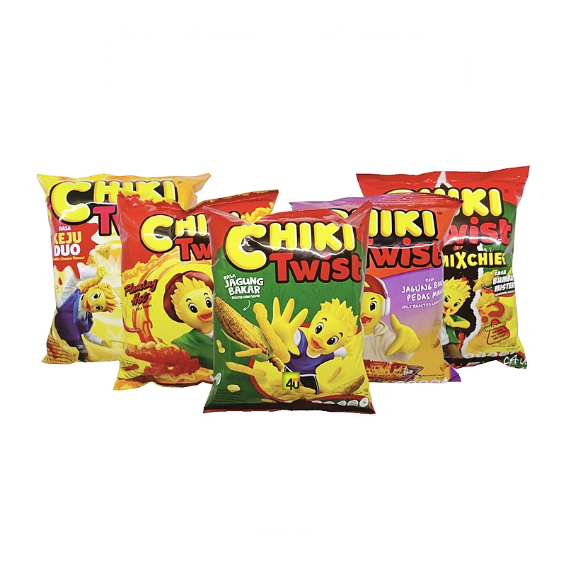 

Chiki TWIST - Makanan Ringan Ekstrudat - 70 gr