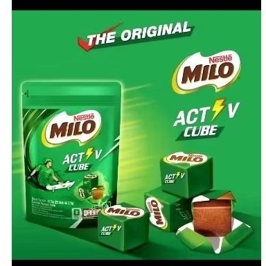 Nestle Milo Cube Isi 25 Blok - Milo Kotak