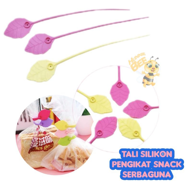 

Tali Silikon Pengikat Snack Serbaguna
