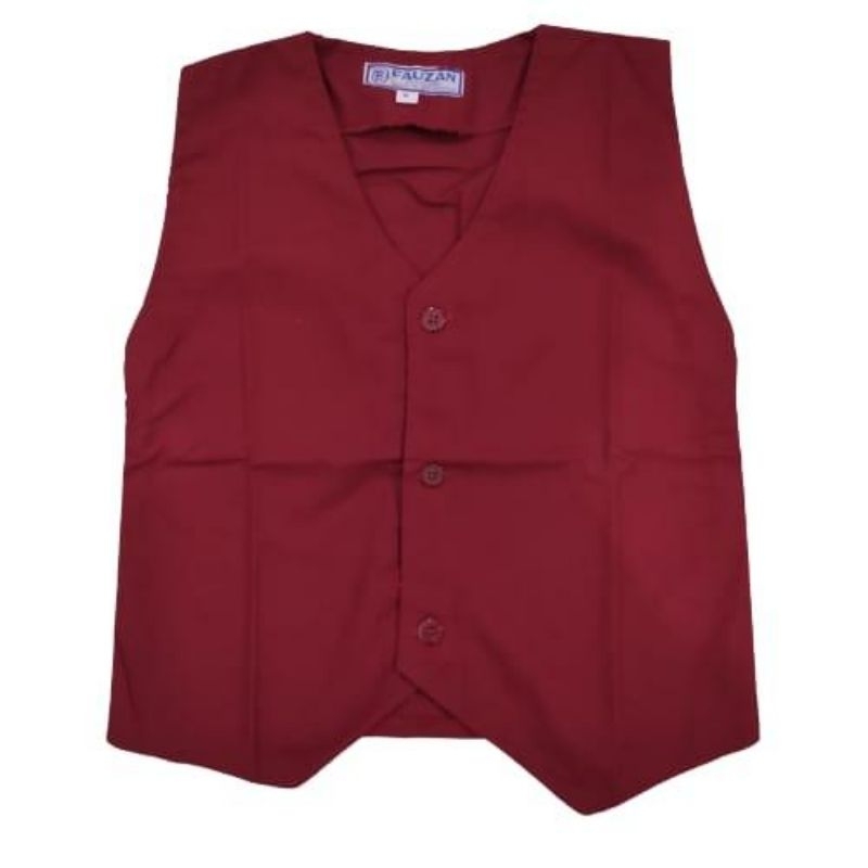 Rompi merah SD, Rompi bahan dril, Rompi SD licin, Rompi SD bahan twis, Rompi licin, Rompi merah, Rom