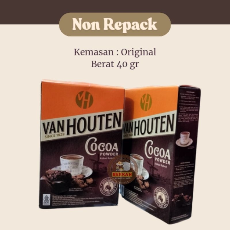 

Coklat bubuk Van houten 40 gr