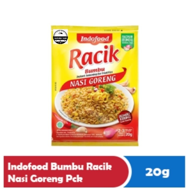 

Bumbu Racik Nasi Goreng 20g Bumbu Dapur Bubuk Masak Instan Nasi Goreng pck