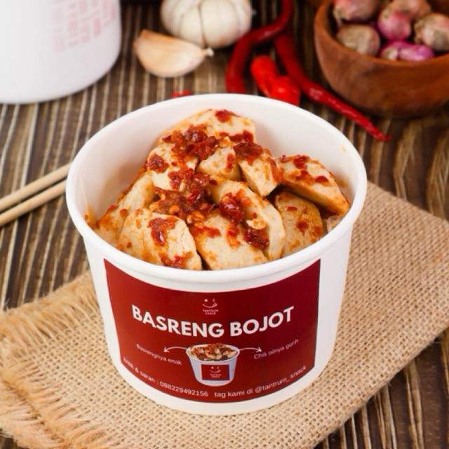 

BASRENG BOJOT TANTRUM SNACK BASRENG CHILI OIL 100 gram FROZEN