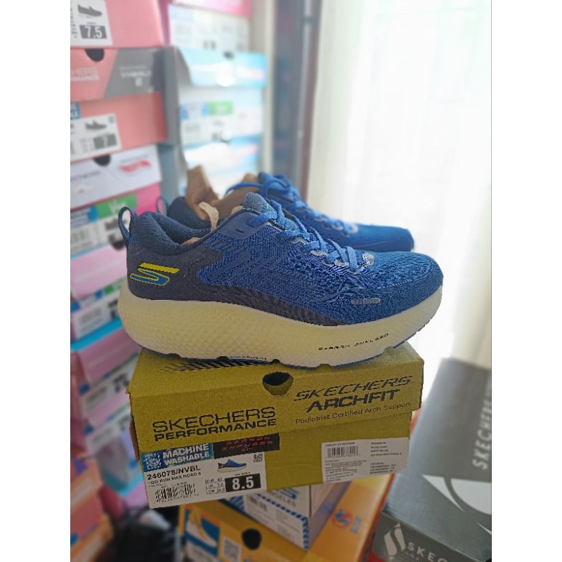 SKECHERS 246078/NVBL GO RUN MAX ROAD 6