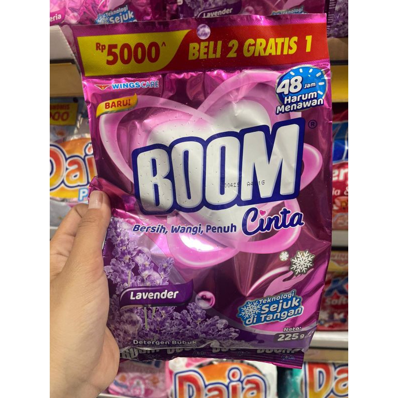 boom deterjen bubuk 1 dus isi 24pcs+12pcs (36pcs)