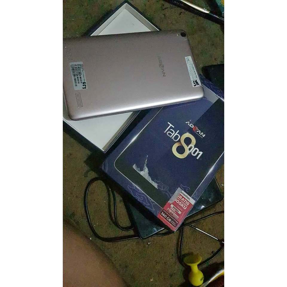 TABLET ADVAN TAB G-TAB 8001 8in [Octa-core/3GB/32GB] 4G/LTE incld Folio Cs OPEN DUS