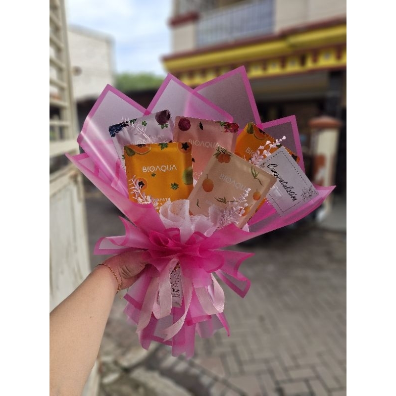 BUKET MASKER/ SKINCARE BUKET/ BUKET WISUDA/ BUKET ANNIVERSARY/ BUKET ULTAH/ BUKET  GRADUATION