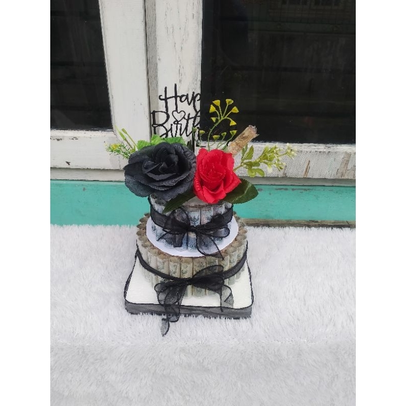 money tower/ buket uang cake uang mainan