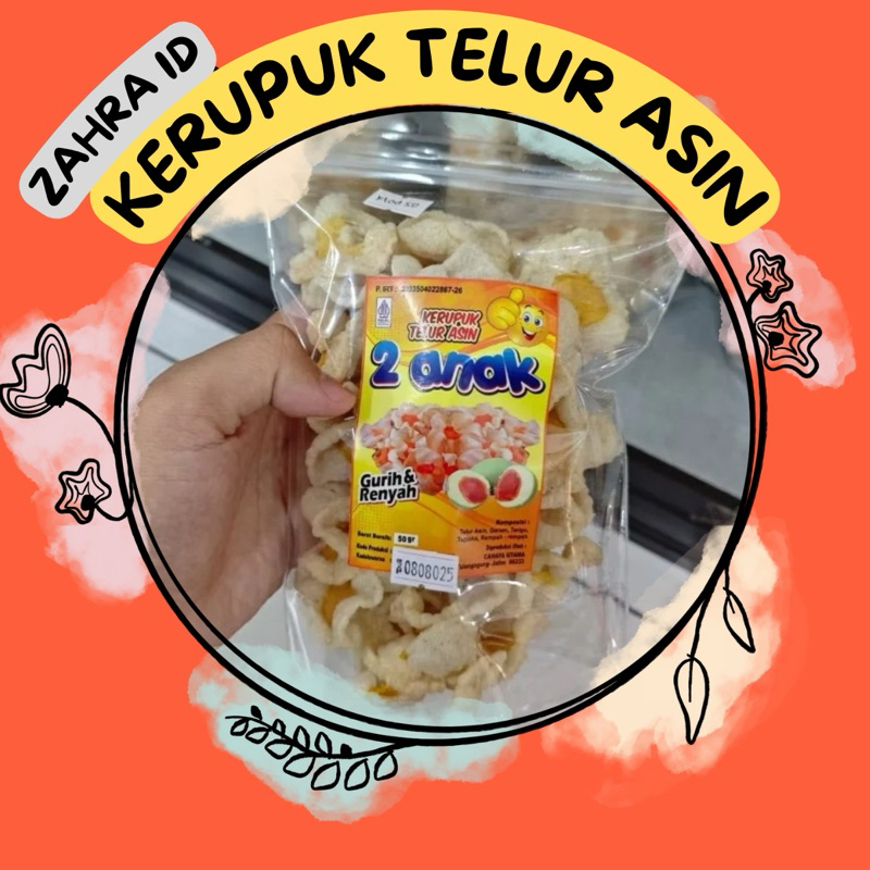 

50GR/125GR KERUPUK TELUR ASIN - OLEH-OLEH MAKANAN KHAS TULUNGAGUNG