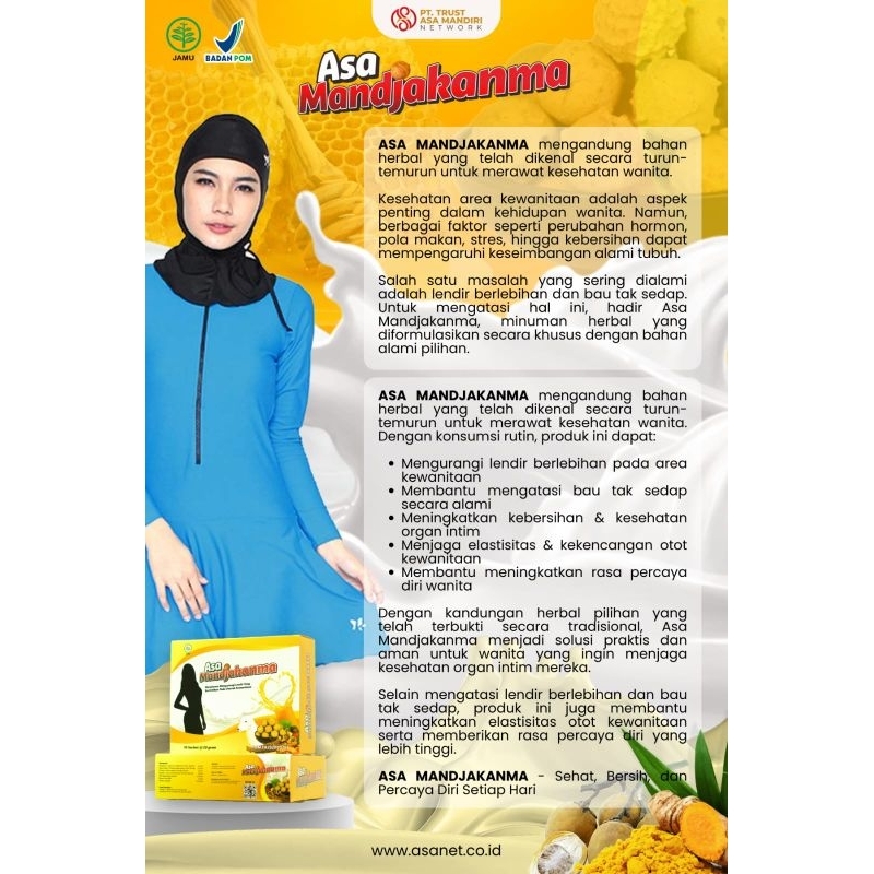 

ASA manjakanma||ramuan herbal||minuman kesehatan