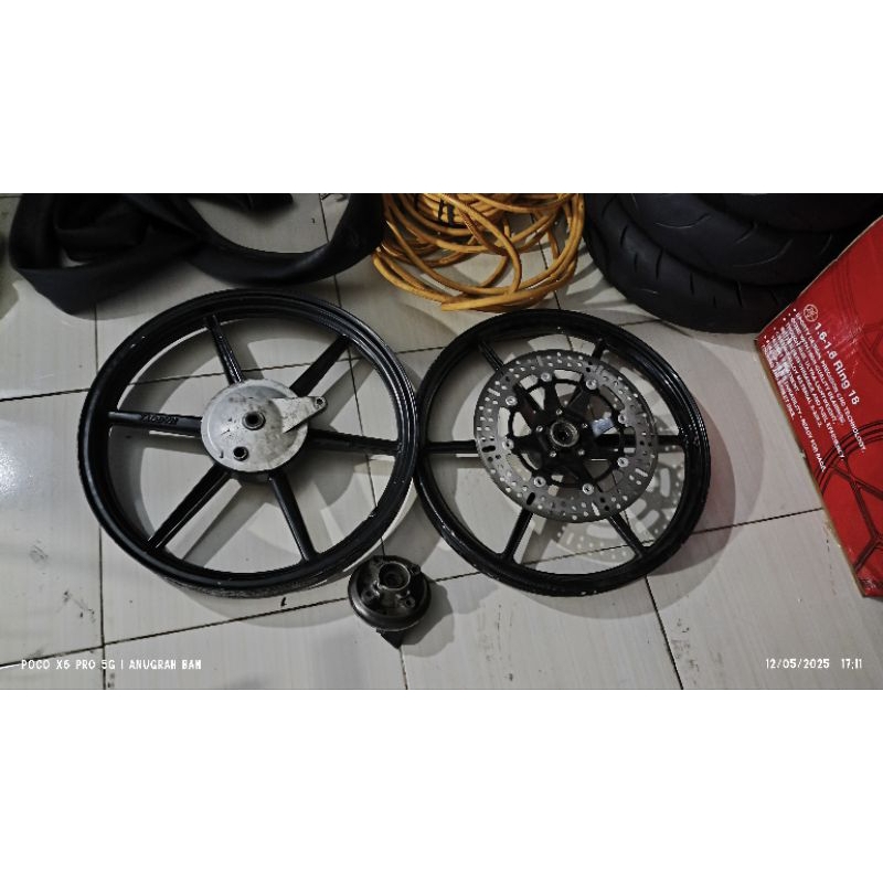 velg r18 pnp rx king palang 6 set dengan ban