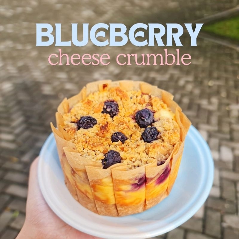 

Blueberry Burnt Cheesecake