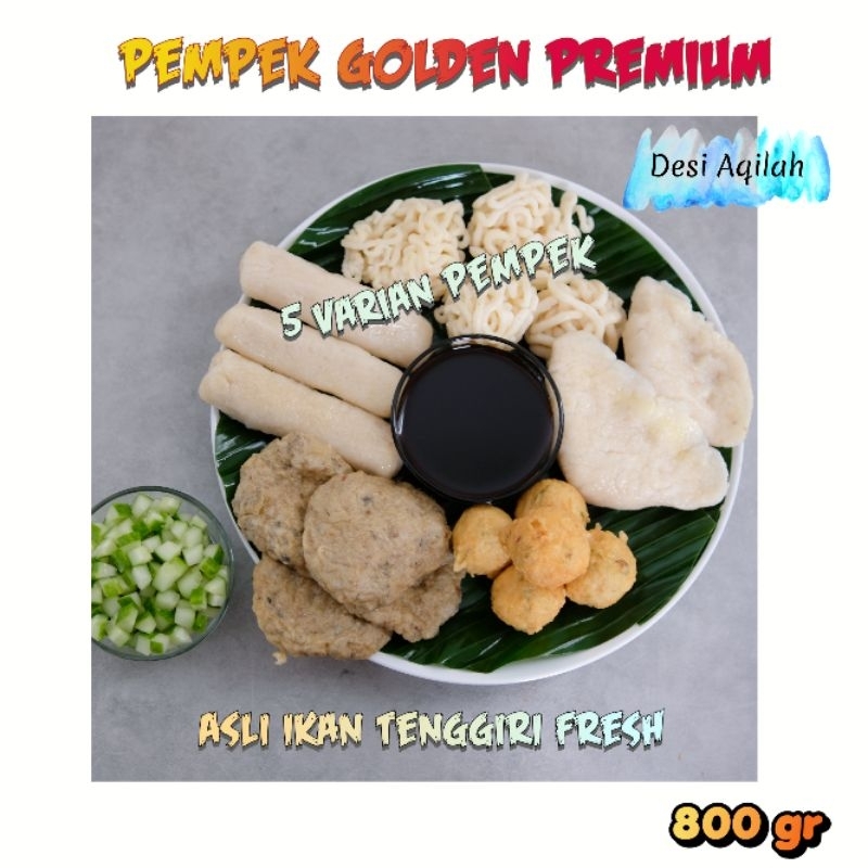 

Pempek Golden Premium Asli Ikan Tenggiri