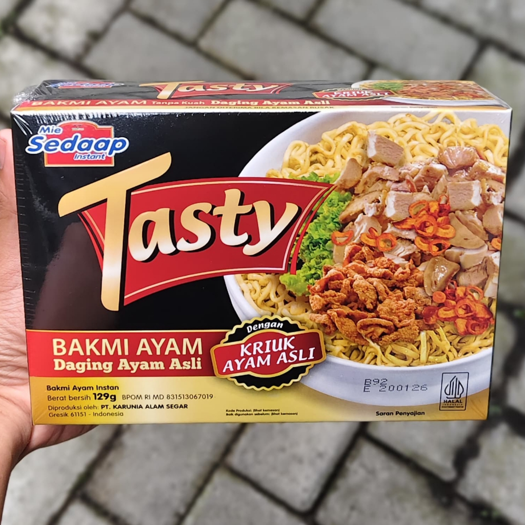 

TASTY - RASA BAKMI AYAM - Mie Sedaap Instan - 115 gr