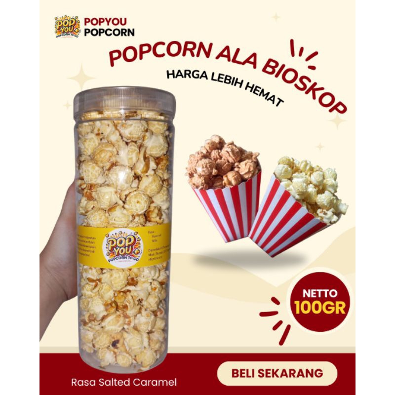 

Popcorn Salted Caramel 100gr