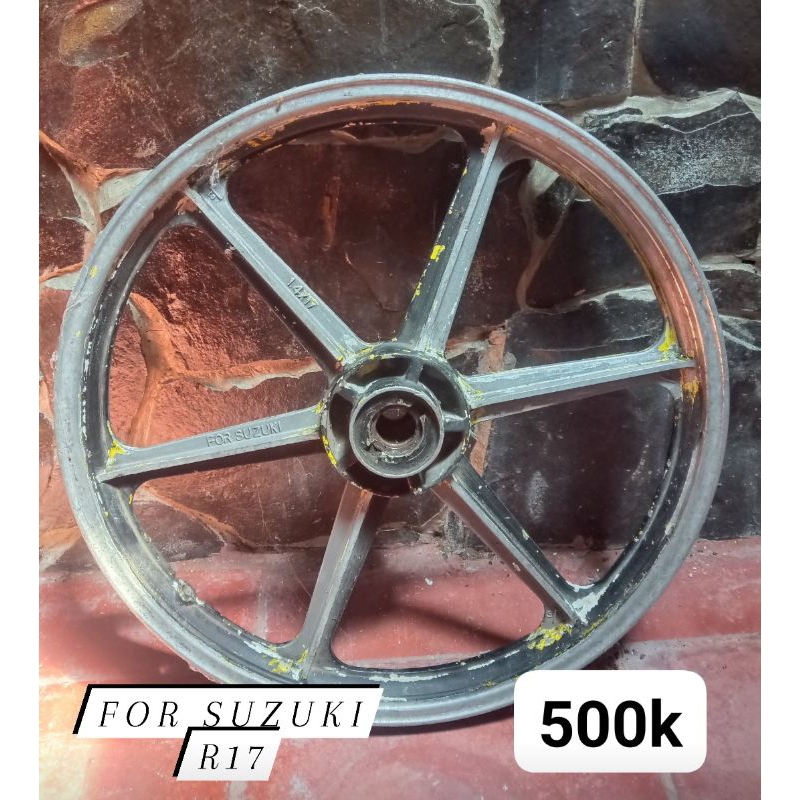 velg depan palang 6 for suzuki lawas ring 17
