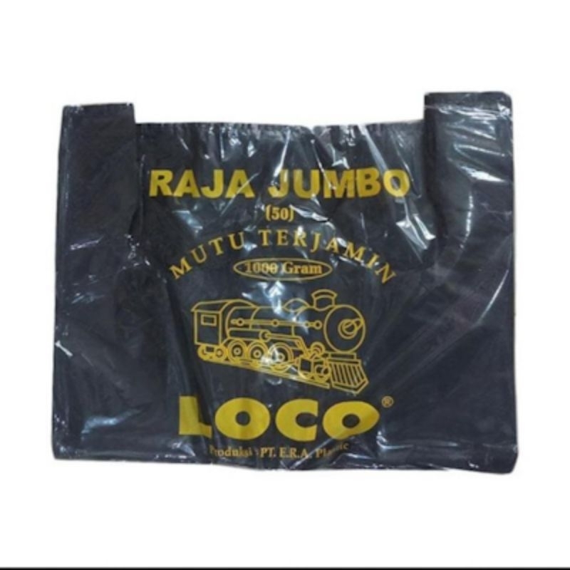 Kantong Plastik/ Raja Jumbo/ Tebal/ Hitam
