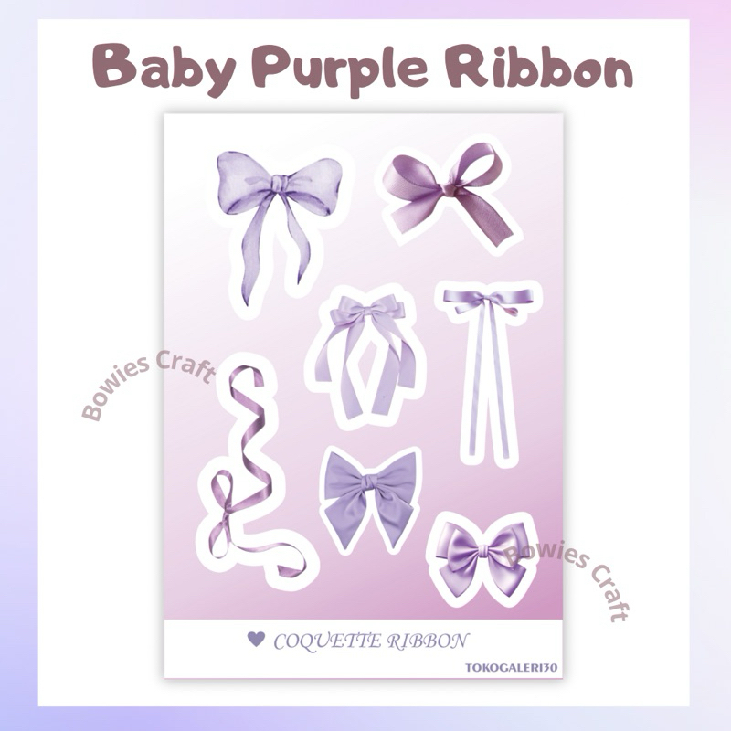 

STIKER SHEET PURPLE PITA ANTI AIR CUTTING KISSCUT