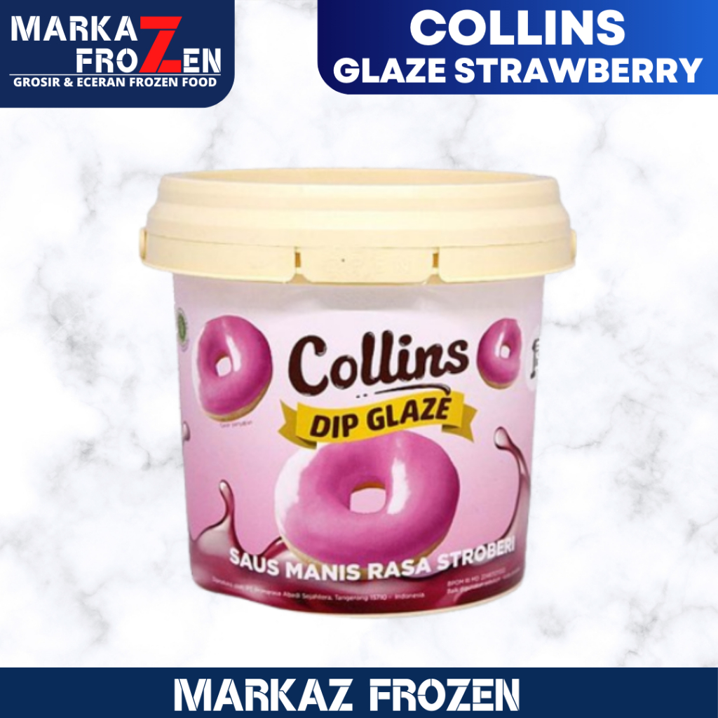 

COLLINS DIP GLAZE STRAWBERRY 1KG