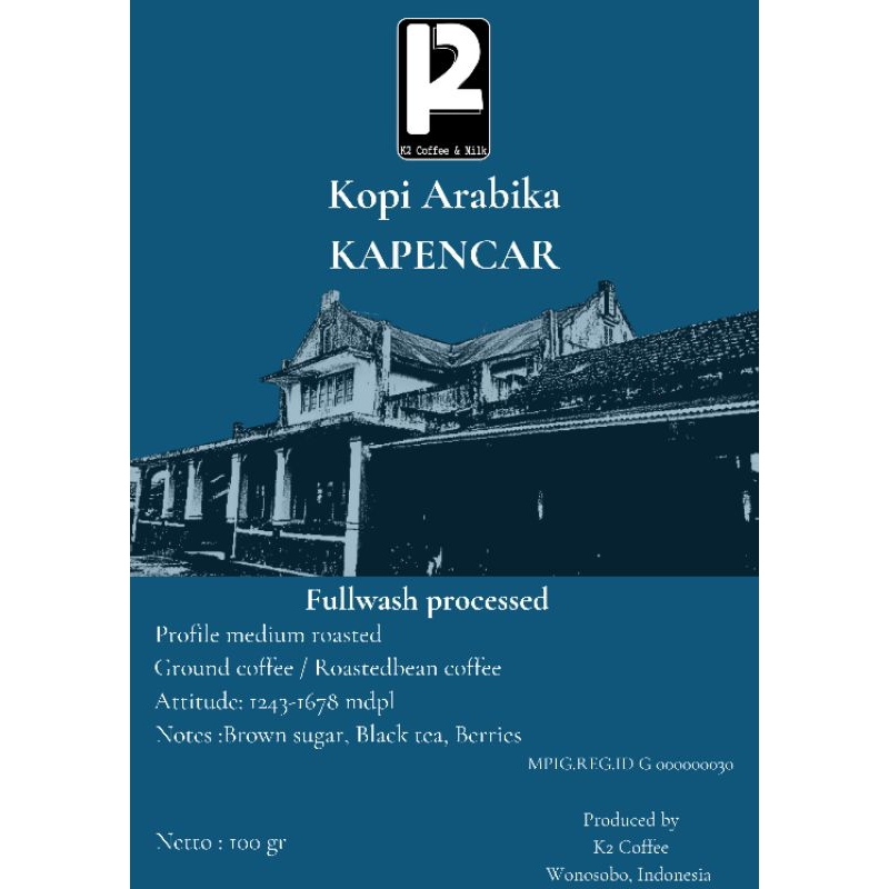 

Kopi arabika Fullwash sindoro
