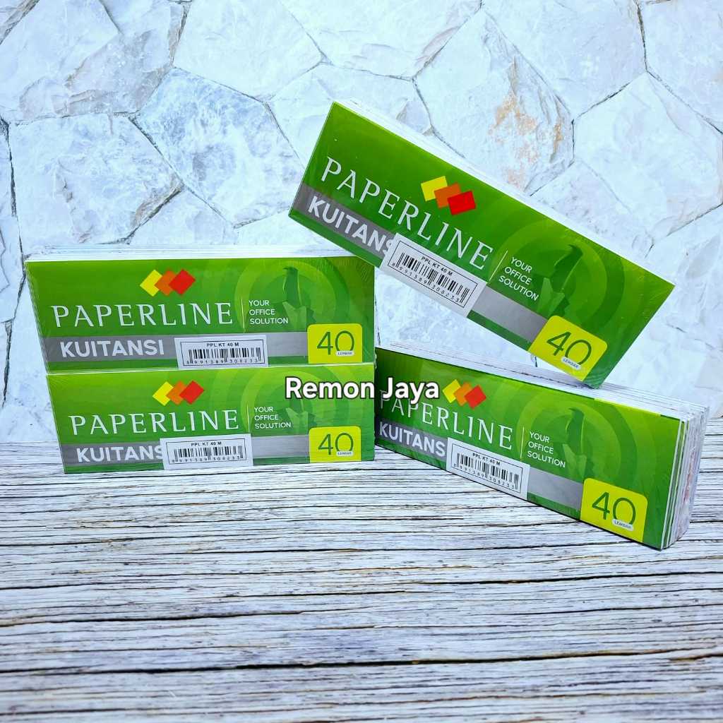 

Promo KUITANSI PAPERLINE PPL KT 40 M (1 PACK/10 BUKU) / KERTAS KWITANSI / BUKTI TANDA PEMBAYARAN /