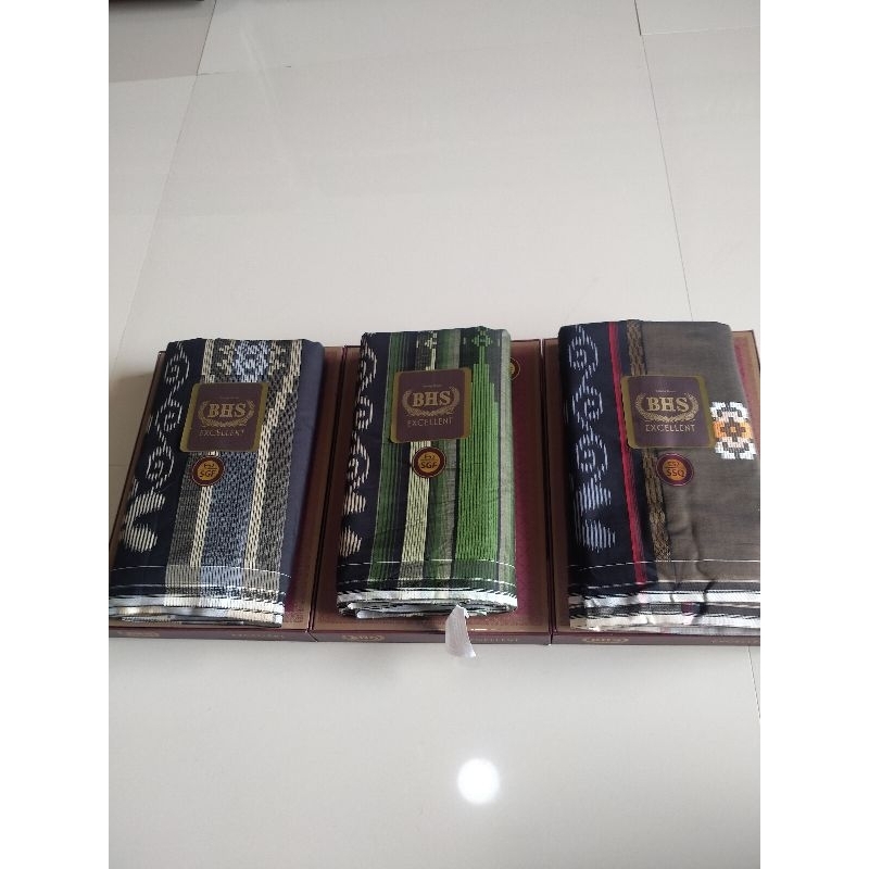 SARUNG TENUN BHS EXCELLENT SERIES GOLD ORIGINAL