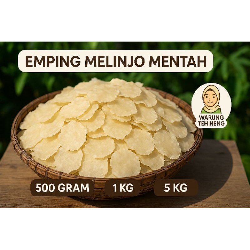 

EMPING MELINJO SUPER 500GRAM, 1 KILO, 5 KILO KHAS MENES PANDEGLANG BANTEN OROGINAL