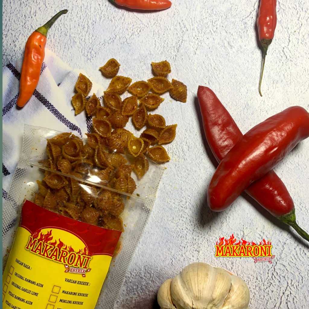 

Kerang Krekek - Pedas Bawang Asin dan Pedas Daun Jeruk - 80gr, 200gr dan 500gr