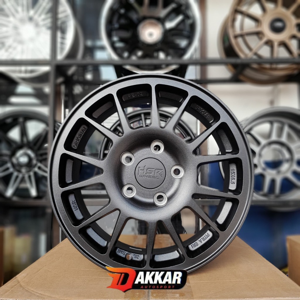 velg mobil rally look ring 15 hsr fe02 for innova ertiga luxio grandmax
