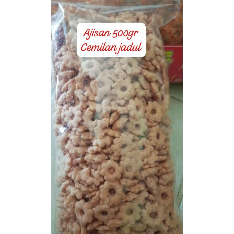 

500 GR AJISAN BUNGA SAKURA (CEMILAN JADUL)