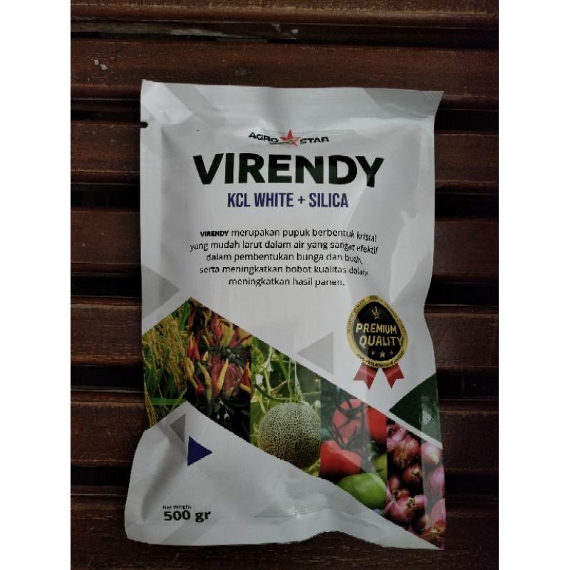 pupuk VIRENDY ( kcl white + silica ) 500 gram