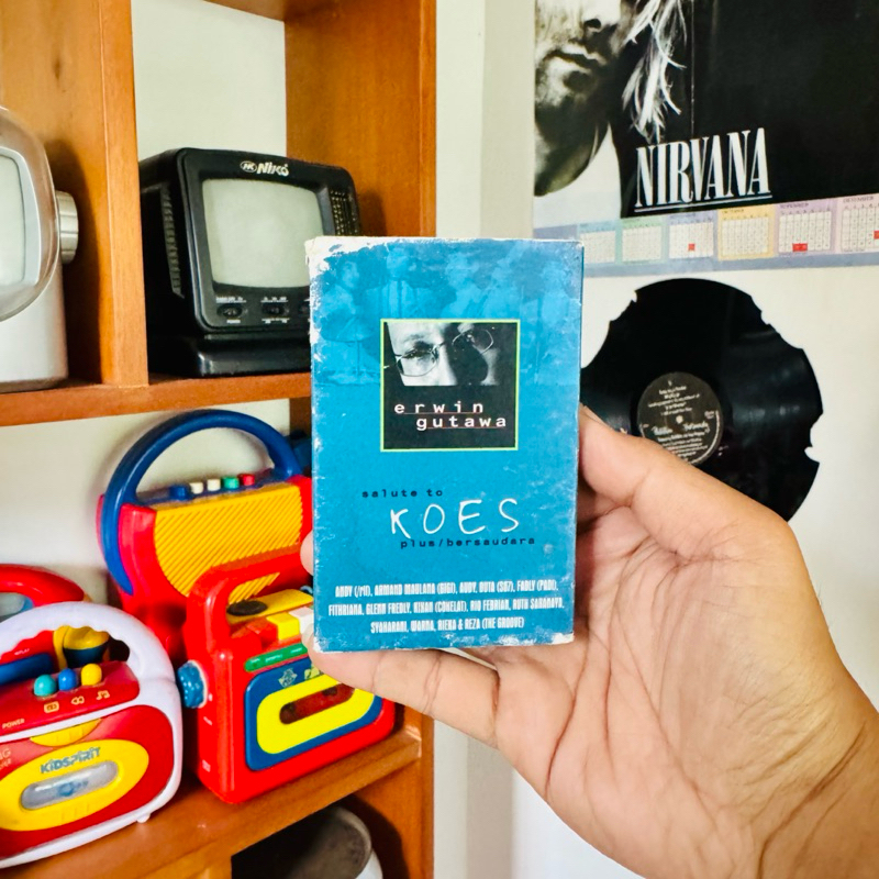 Kaset Pita / Tape / Walkman Koes Plus By Erwin Gutawa Original 100% Berfungsi / Tested Indonesia Lua