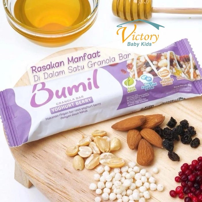 

Bumil Granola Bar - Cemilan Sehat Ibu Hamil