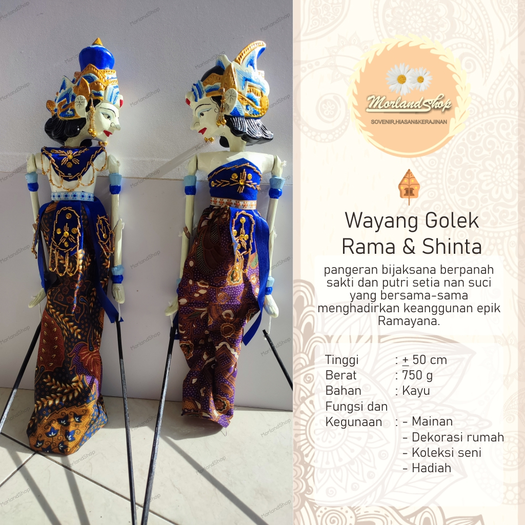 WAYANG GOLEK RAMA SHINTA, WAYANG GOLEK PREMIUM,WAYANG GOLEK MURAH,KERAJINAN, HIASAN RUMAH