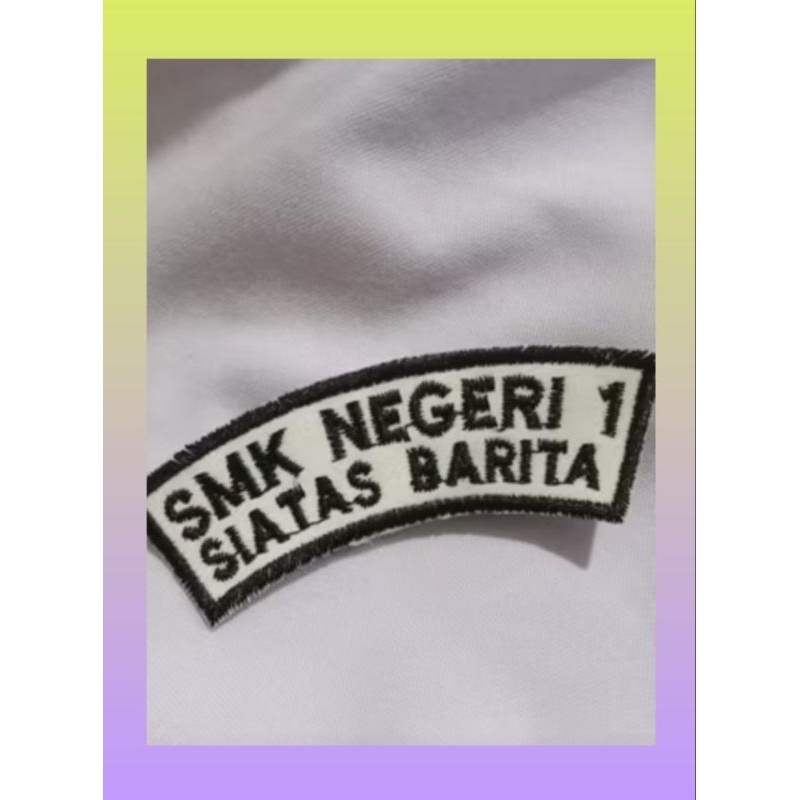 

Emlem/badge lokasi sekolah/sd/smp/SMA