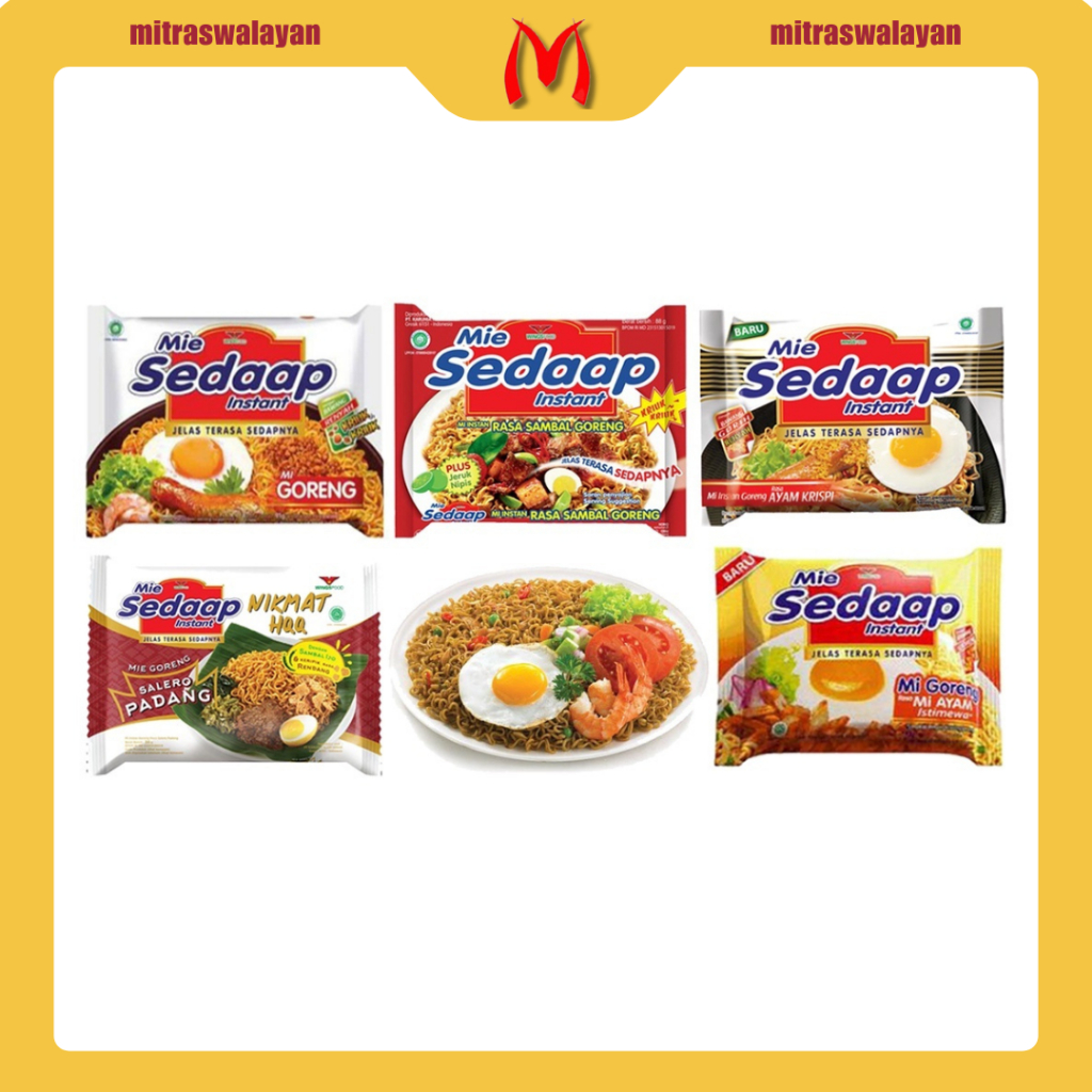 

SEDAAP Mie Instan Goreng All Variant