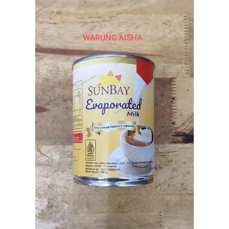 

Susu Evaporasi Sunbay 380 gr