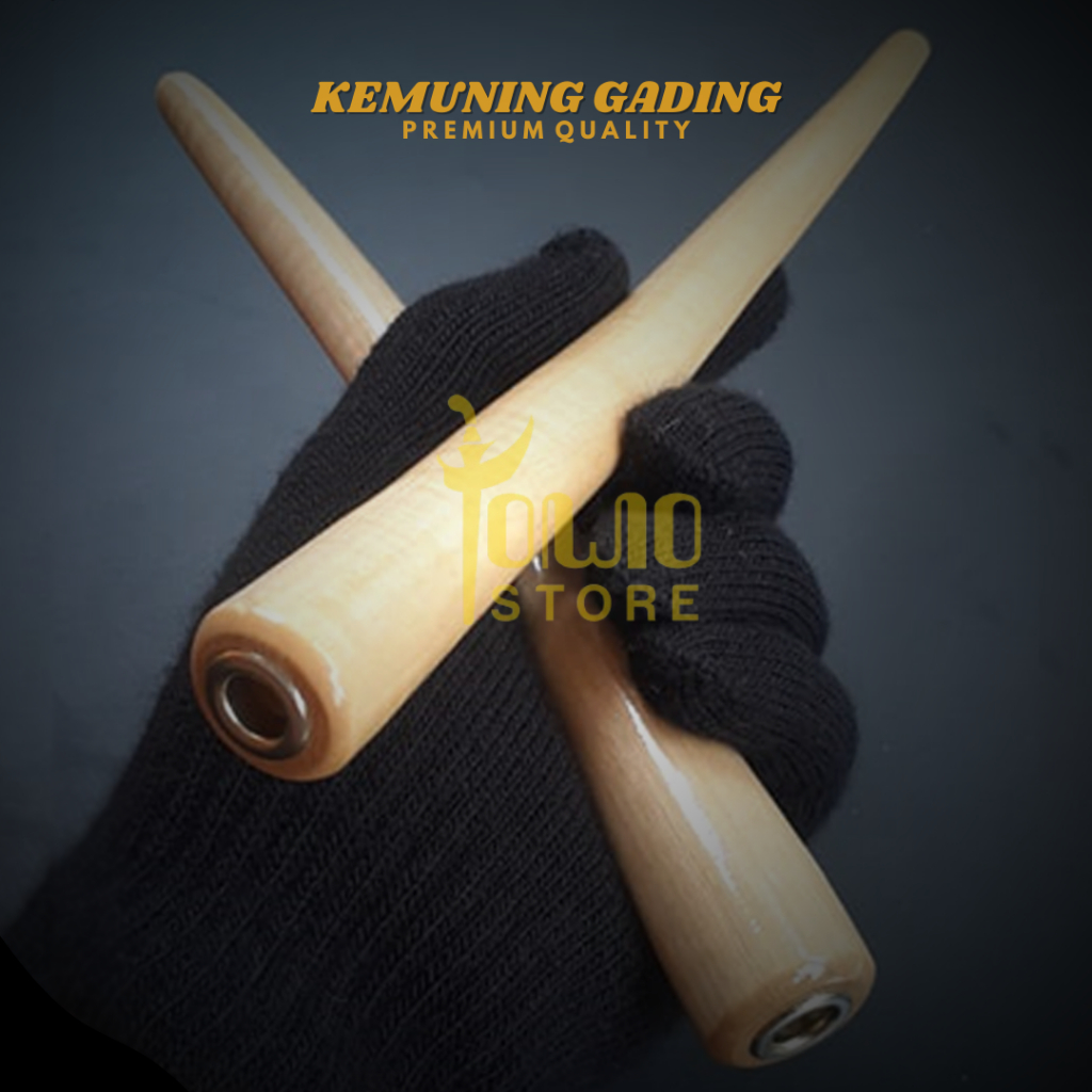 jowostore - SUPER PUCUKAN once pipa kayu gading kuning / kemuning 100% asli padudan alat buat rokoko