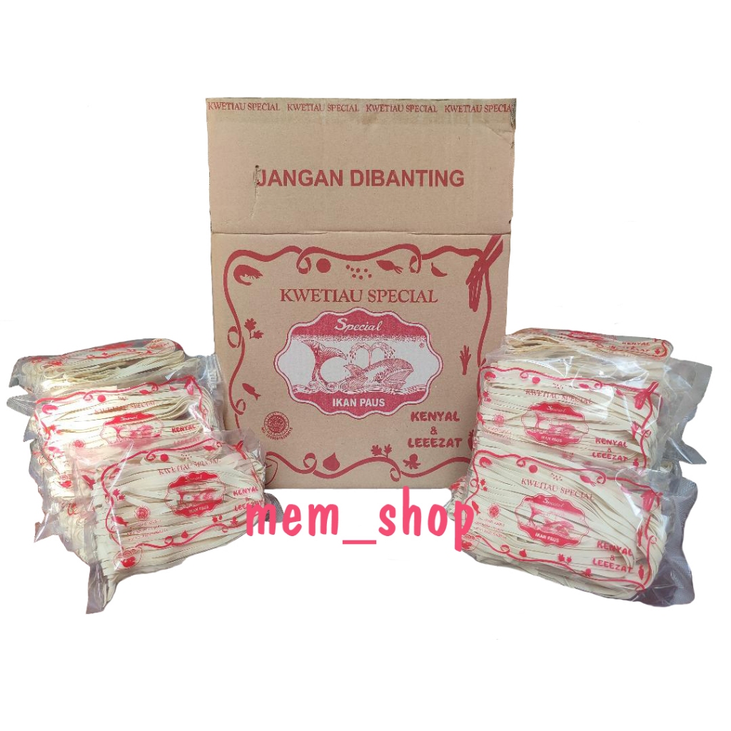 

Kwetiau Special IKAN PAUS (1 Dos isi 30)
