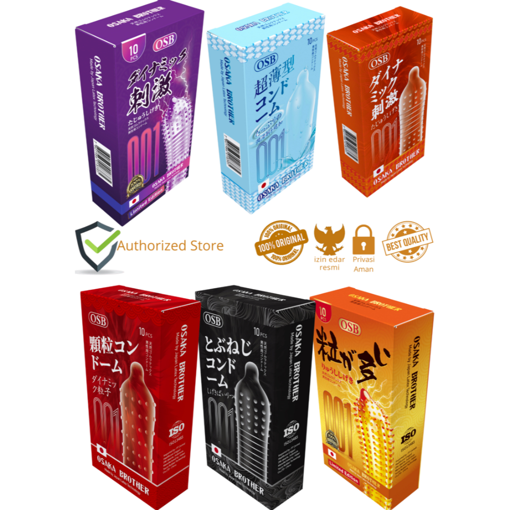 Condom Dotted 001 - Kondom Bergerigi 001 Kualitas Premium