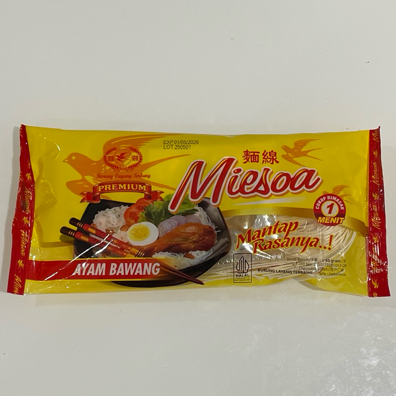 

Miesoa Ayam Bawang 65gram